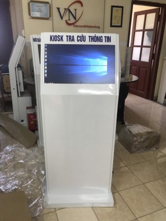 VNC hoàn thiện sản xuất Kiosk tra cứu thông tin tại bộ phận một cửa UBND Huyện Hải Hậu - Nam Định