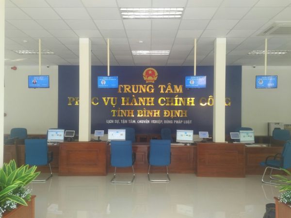 Thành lập Trung tâm Phục vụ hành chính công tỉnh Bình Định