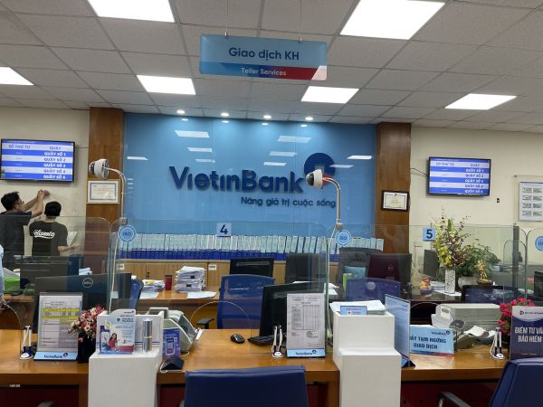 VNC QMS SOFT hoàn thiện sản xuất, cung cấp lắp đặt hệ thống xếp hàng tự động tại chi nhánh Vietinbank Bắc Thăng Long