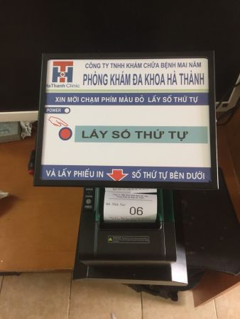 VNC hoàn thiện sản xuất máy in số thứ tự để bàn ký hiệu VNCPR1 cho PKDK Hà Thành - Nam Định