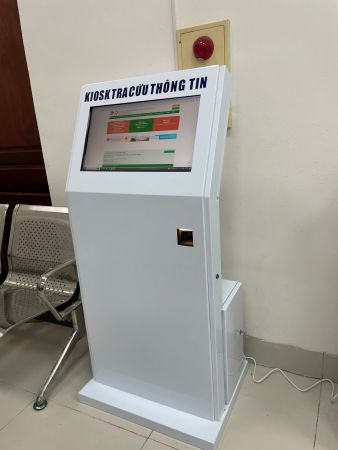 Kiosk tra cứu thông tin kết hợp với đánh giá mức độ hài lòng - All in One