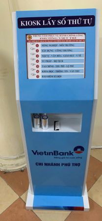VNC hoàn thiện sản xuất, cung cấp lắp đặt hệ thống xếp hàng tự động tại UBND phường Việt Trì - Phú Thọ
